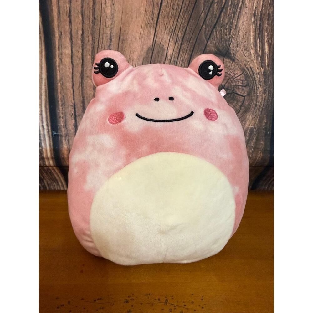 Squishmallow Fanina the Frog 8" Pink Plush Toy Soft Cuddly‎ Gift